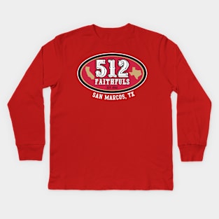 512 Faithfuls update Kids Long Sleeve T-Shirt